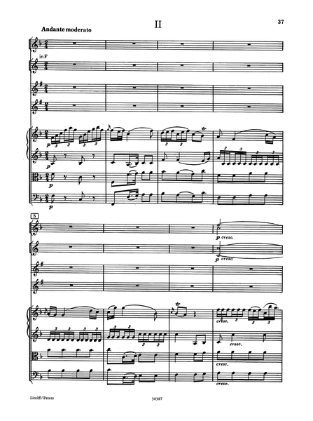 Stamitz, Carl: Concerto For 2 Clarinets In B-flat Major, Full Score ...