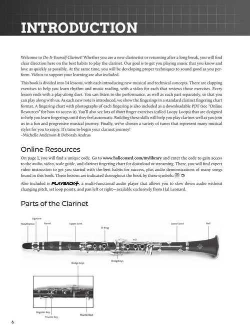 Do It Yourself Clarinet Anderson Andrus page 6